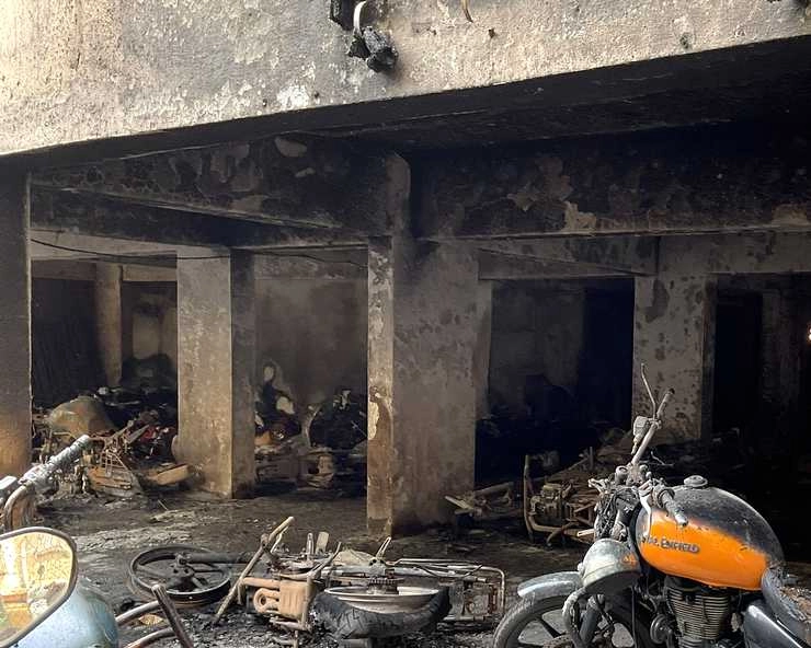 मुंबई की इमारत में भीषण आग, 8 लोगों की मौत, 5 गंभीर, 60 से अधिक जख्मी - Massive fire in Goregaon Mumbai building, 8 dead, 5 seriously injured, more than 60 injured