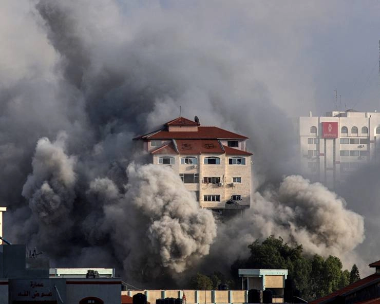 इजराइल ने तेज किए हवाई हमले, क्यों चिंतित है भारत? - India on Israel Hamas war