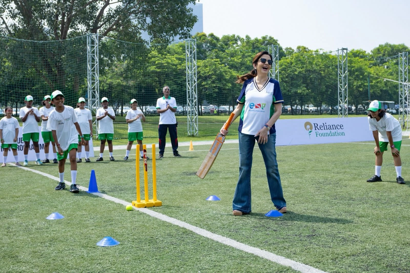 क्रिकेट हुआ 2028 के ओलंपिक में शामिल, नीता अंबानी ने क्रिकेट लवर्स को दी बधाई - Nita Ambani congratulated cricket lovers on cricket being included in 2028 Olympics