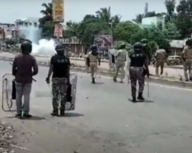मराठा आरक्षण आंदोलन: हिंसाग्रस्त बीड में अब तक 99 गिरफ्तार - Maratha reservation movment : 99 arrested in beed