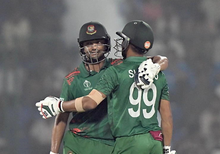 ICC World Cup 2023 :  श्रीलंका वर्ल्ड कप 2023 से बाहर, बांग्लादेश ने 3 विकेट से हराया