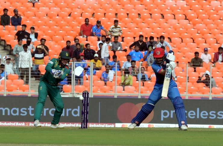 अफगानिस्तान ने दक्षिण अफ्रीका को दिया 245 रनों का लक्ष्य