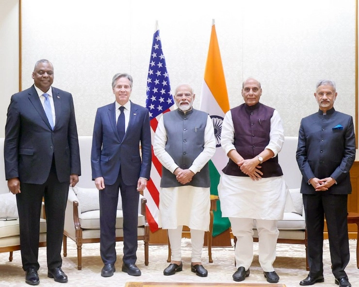 भारत-अमेरिका के बीच हुई टू प्लस टू वार्ता, बोले- मुंबई और पठानकोट हमले के दोषियों पर तत्काल कार्रवाई करे पाक - Two plus two talks took place between India and America