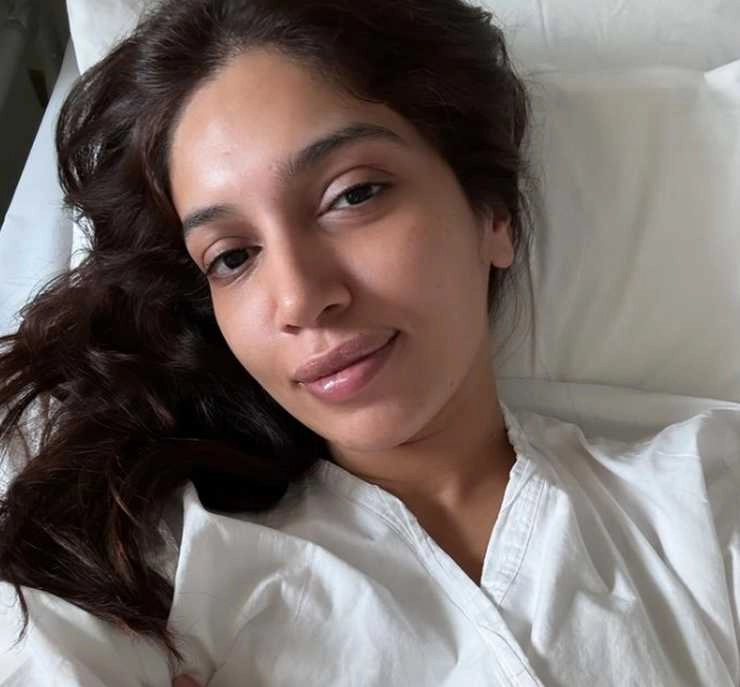डेंगू की चपेट में आईं भूमि पेडनेकर, अस्पताल में भर्ती | Bhumi Pednekar diagnosed with dengue shares selfie from hospital