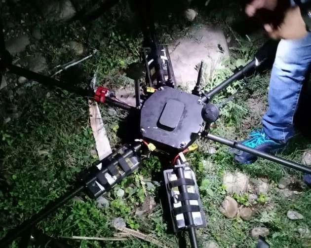 जम्मू में LOC के पास ड्रोन से गिराए बक्से से हथियार एवं विस्फोटक बरामद