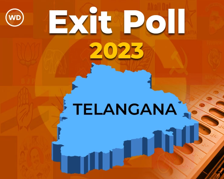 Telangana Exit Poll Result 2023 : तेलंगाना में कांग्रेस की सरकार के आसार - Telangana Exit Poll Result 2023 Live News Updates