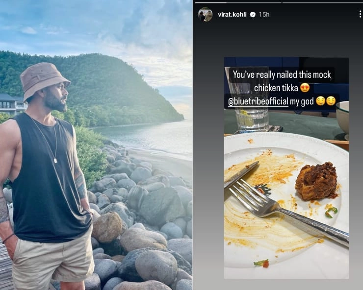 Fact Check : क्या सच में विराट ने खाया मांस? जाने क्यों आए घेरे में कोहली - virat kohli chicken tikka meat instagram story fact check, did virat eat chicken