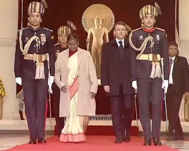 france president in republic day parade