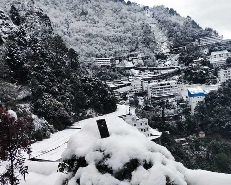 बर्फबारी से चमक उठे कश्मीरियों के चेहरे, पर्यटक भी लौटने लगे - Snowfall brightened the faces of Kashmiris