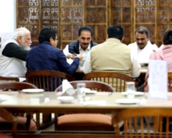 Narendra Modi Lunch with MPs