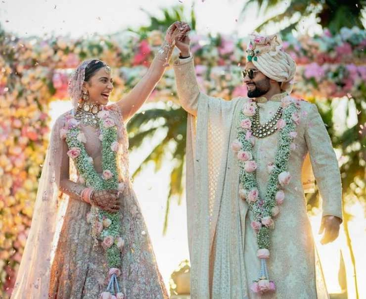 rakul preet singh jackky bhagnani wedding video goes viral - rakul preet singh jackky bhagnani wedding video goes viral