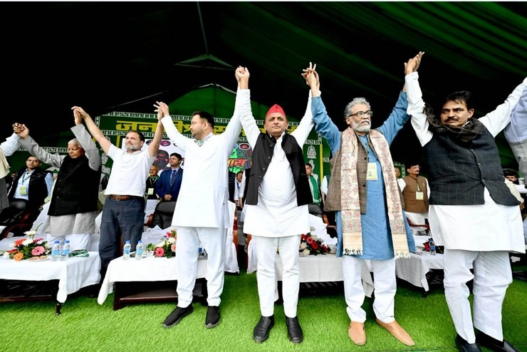 पटना की रैली में INDIA गठबंधन का शक्ति प्रदर्शन, लोकसभा चुनाव से पहले फूंका चुनावी बिगुल