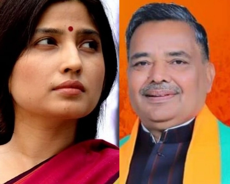 Lok Sabha Election : मैनपुरी में BJP उम्मीदवार जयवीर और डिंपल यादव ने किए जीत के दावे - Jaiveer Singh and Dimple Yadav claimed victory in Mainpuri