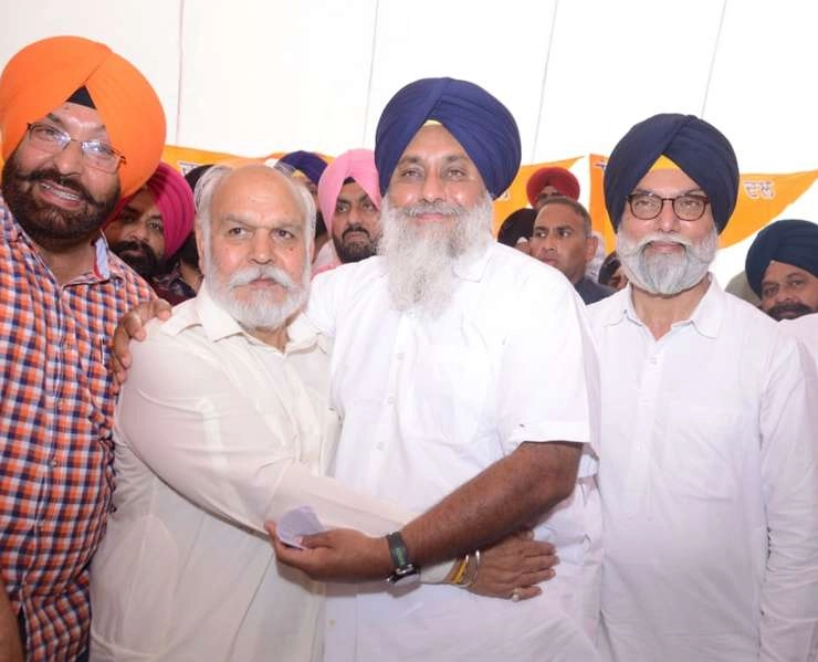 Punjab: कांग्रेस को लगा दूसरा झटका, पूर्व सांसद मोहिंदर सिंह केपी SAD में शामिल - Former Punjab MP Mohinder Singh KP joins SAD