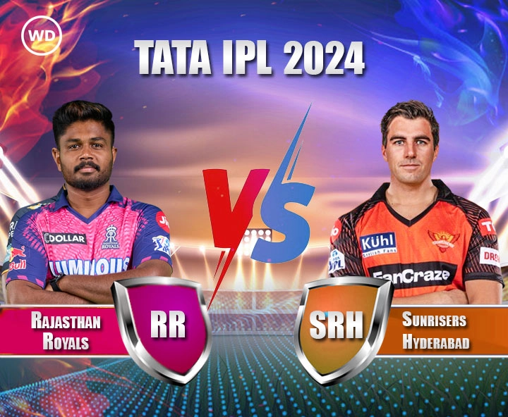 IPL 2024: राजस्थान के खिलाफ हैदराबाद पहुंची 200 रनों पार - Sunrisers Hyderabad steers beyound two hundred run mark against Rajasthan Royals