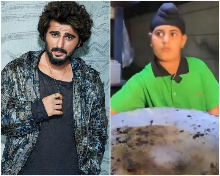 arjun kapoor offered help to 10 year old jaspreet singh who selling rolls after his father death - arjun kapoor offered help to 10 year old jaspreet singh who selling rolls after his father death