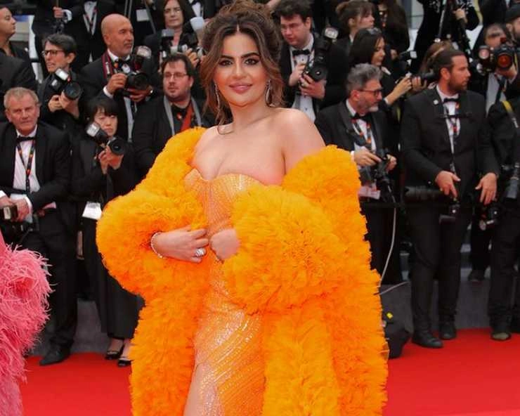 तारक मेहता की एक्ट्रेस Deepti Sadhwani ने किया Cannes डेब्यू, ऑरेज गाउन पहन रेड कार्पेट पर ढाया कहर