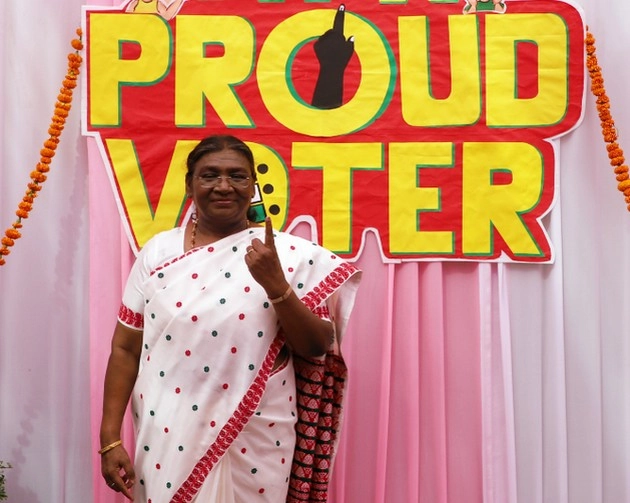 president murmu voting