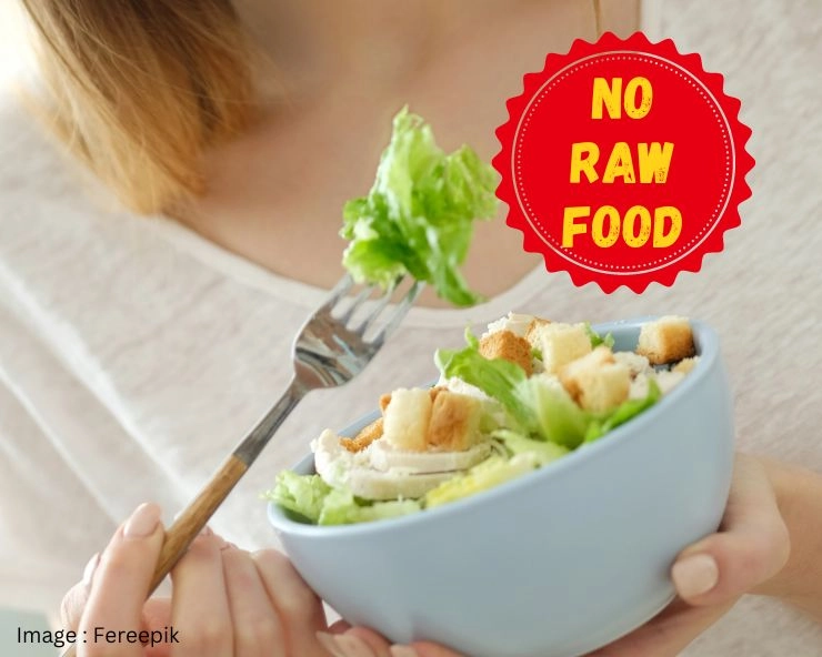 No Raw food diet
