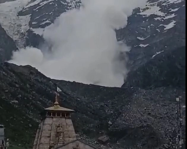 avalanche in kedarnath