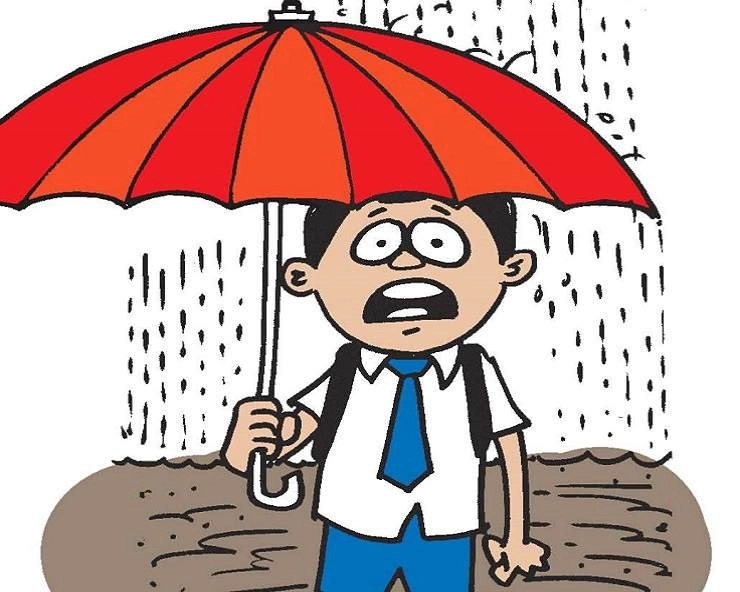 चटपटा हास्य जोक : बारिश बंद होने का पता कैसे लगाए - Very Funny Jokes