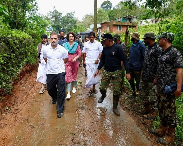 राहुल गांधी ने कहा, वायनाड भूस्खलन त्रासदी पीड़ितों को कांग्रेस बनाकर देगी 100 मकान - Rahul Gandhi's statement on Wayanad landslide tragedy