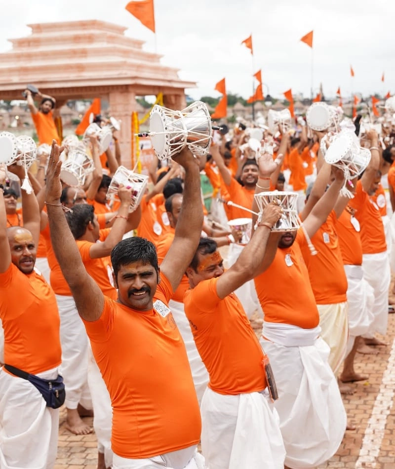 अवंतिकानाथ भगवान महाकाल की नगरी उज्जैन में डमरू नाद का विश्व रिकार्ड - World record of Damru Naad in Ujjain