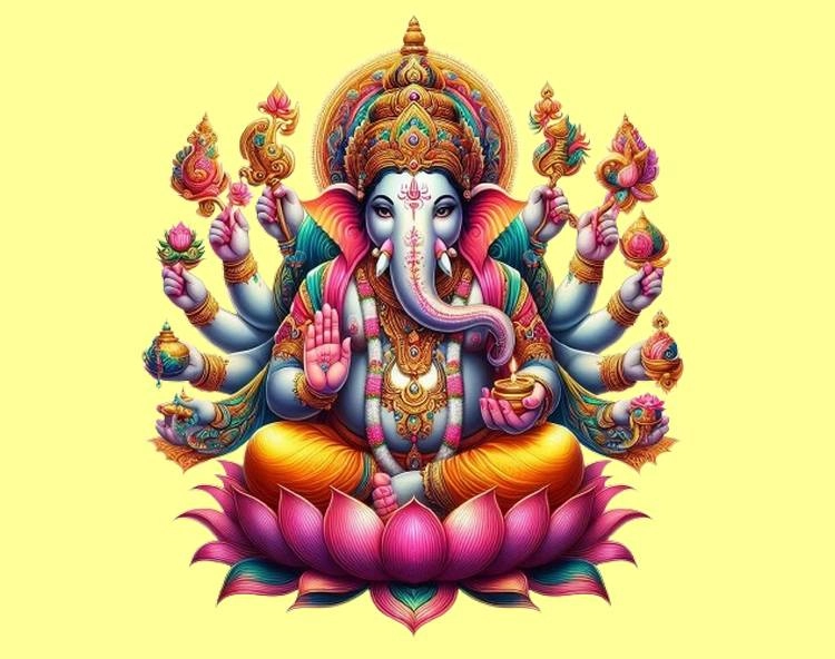 Lord ganesh AI images