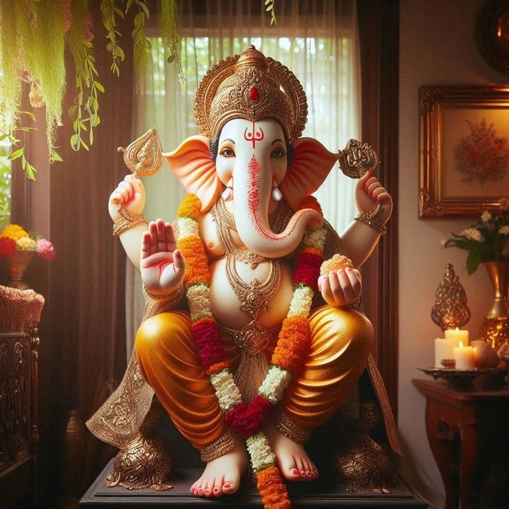 AI generated ganesh images