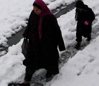 घाटी में शीतलहर तेज हुई, सबसे ठंडा रहा गुलमर्ग - Kashmir cold wave