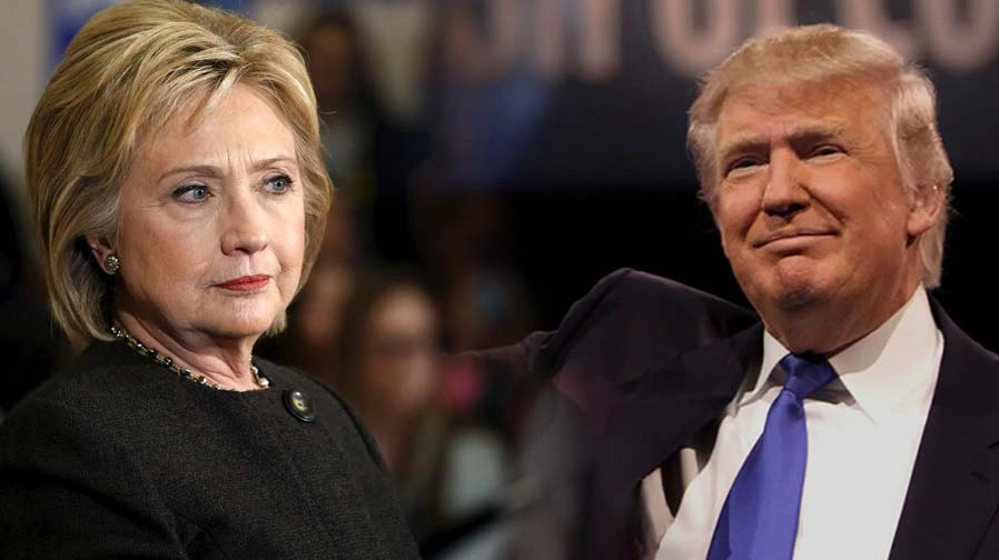 हिलेरी को ट्रंप पर अपराजेय बढ़त : चुनाव सर्वेक्षण - Hillary takes comfortable lead over trump in survey
