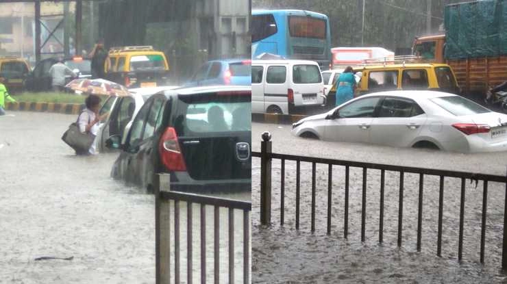 मुंबई में बारिश का कहर, तीन की मौत