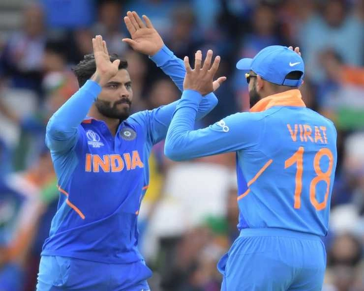 131 डॉट गेंदें! जानिए कैसे दूसरे पॉवरप्ले में जड़ेजा की कसी गेंदबाजी से हो रहा है भारत को फायदा - Ravindra Jadeja dries up run flow in middle over proving a boon for Team India