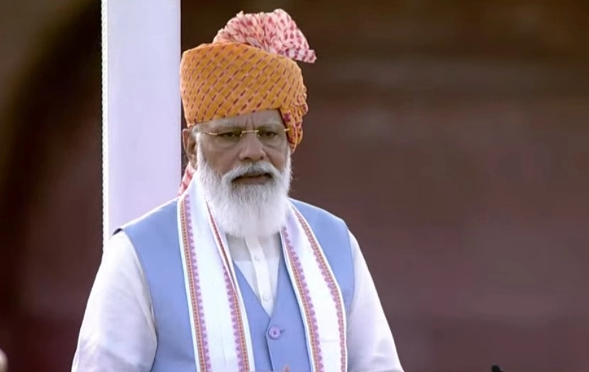 PM Modis Speech On 75th Independence Day : लालकिले पर PM मोदी के देश के नाम संबोधन की बड़ी बातें - big things of PM Modis Speech On 75th Independence Day