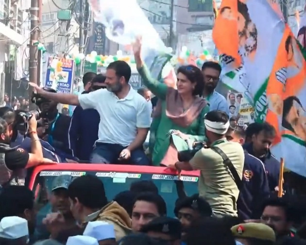 bharat jodo nyay yatra : priyanka gandhi with rahul gandhi