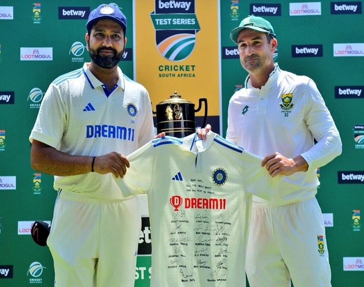 South Africa vs India test: ಡೀನ್ ಎಲ್ಗರ್ ಗೆ ವಿರಾಟ್ ಕೊಹ್ಲಿ, ರೋಹಿತ್ ಶರ್ಮಾ ಗಿಫ್ಟ್