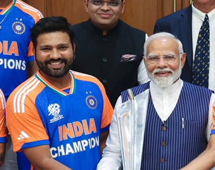 Modi-Rohit Sharma