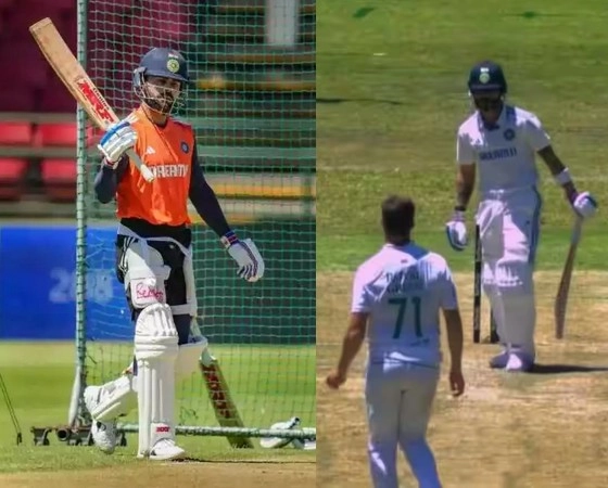 Burger vs kohli,Kohli fight with burger,India vs Sa test