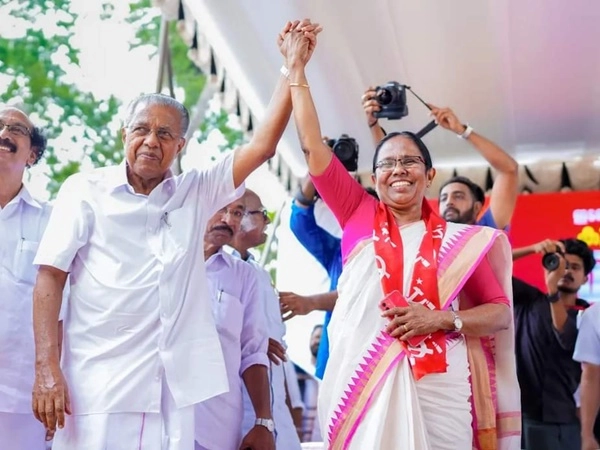 Pinarayi Vijayan and KK Shailaja - Lok Sabha Election 2024 - Kerala Round Up
