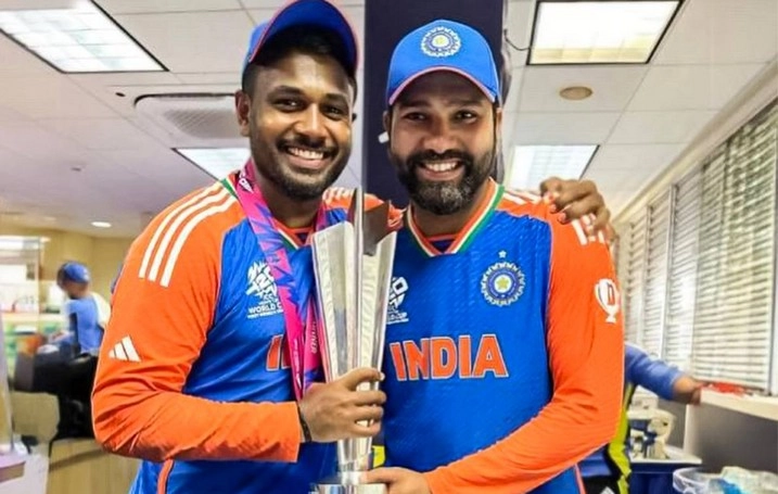 Sanju Samson, Rohit sharma