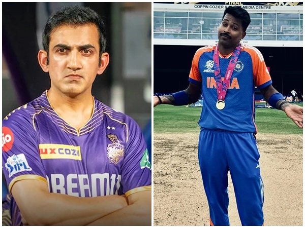 Gautam Gambhir and Hardik Pandya