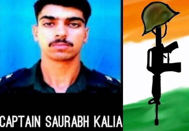 Saurabh Kaliya, Kargil War