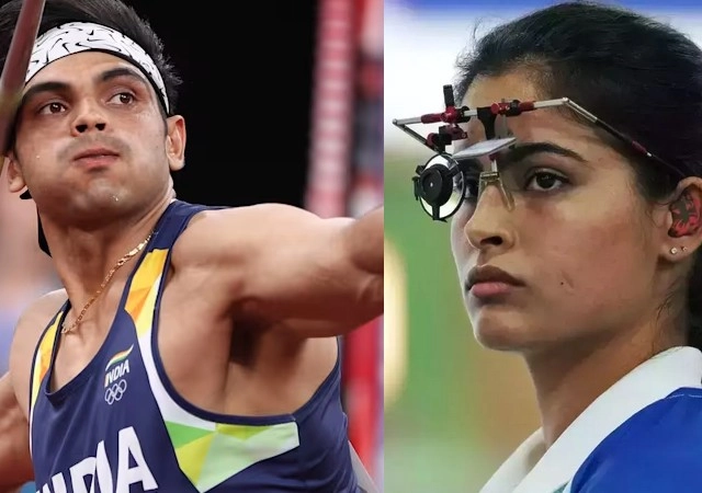 Manu bhaker, Neeraj chopra