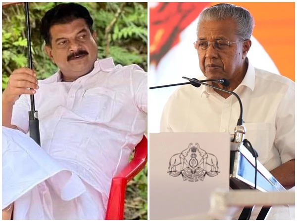 PV Anvar and Pinarayi Vijayan