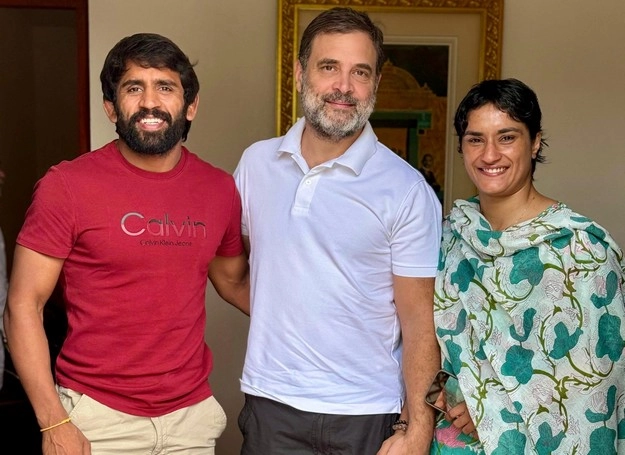 Rahul Gandhi, Vinesh Phogat