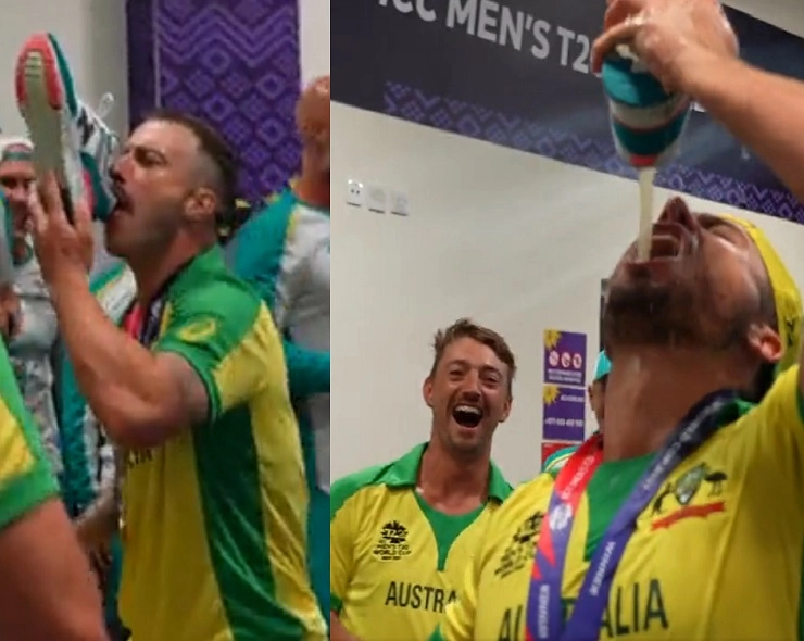 जोड्यांनी बिअर पिताना ऑस्ट्रेलियाई खेळाडू, VIDEO समोर आला