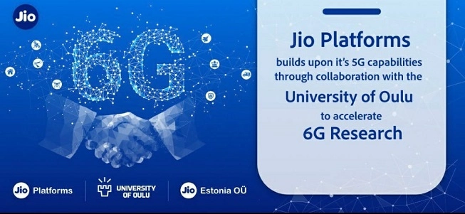 Jio ने 6Gसाठी University Of Ouluशी केली भागिदारीची घोषणा