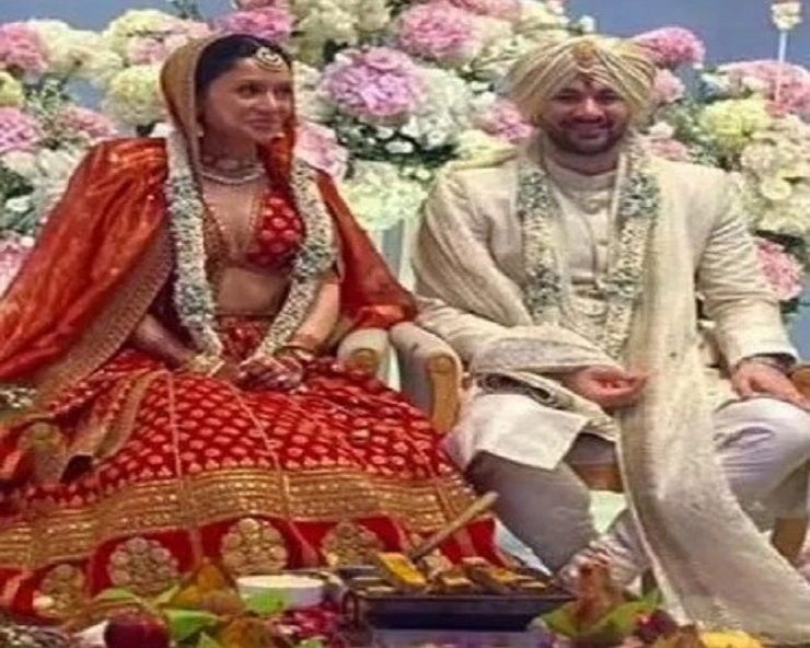 Karan Deol Drisha Acharya Wedding :  सनी देओलच्या मुलगा करण देओल वैवाहिक बंधनात अडकला