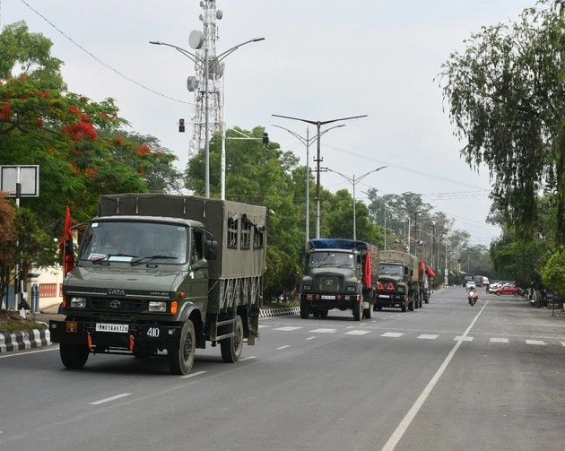 army vehicle ladhak