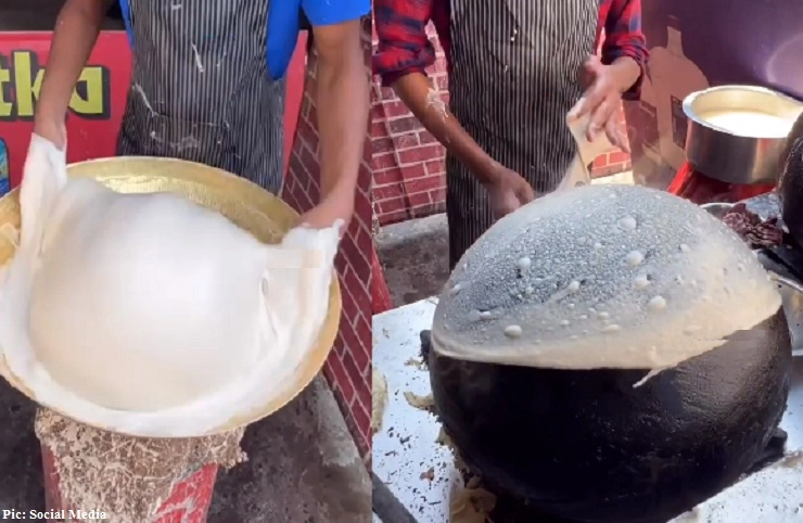 Matka Roti विदर्भातील फेमस मटका रोटी अशा प्रकारे तयार होते, पाहा व्हिडिओ
